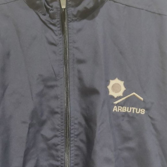 The Authentic T-Shirt Company Jacket Men's Size Large Windbreaker Zip - Picture 4 of 13